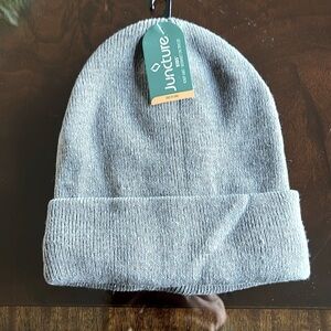 Kids Juncture Hat grey fleece lined. NWT